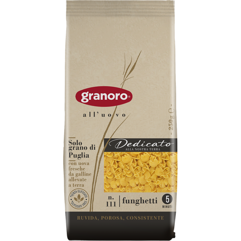 Funghetti Dedicato all uovo 250g Granoro